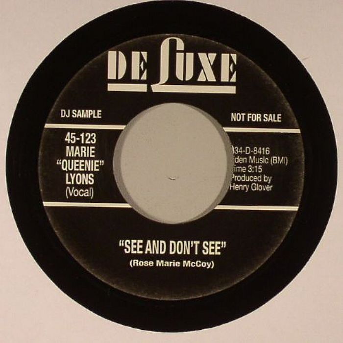QUEENIE LYONS, Marie - See & Don't See