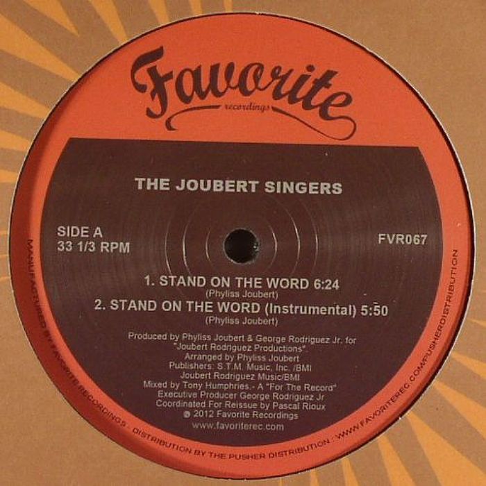 JOUBERT SINGERS, The - Stand On The Word