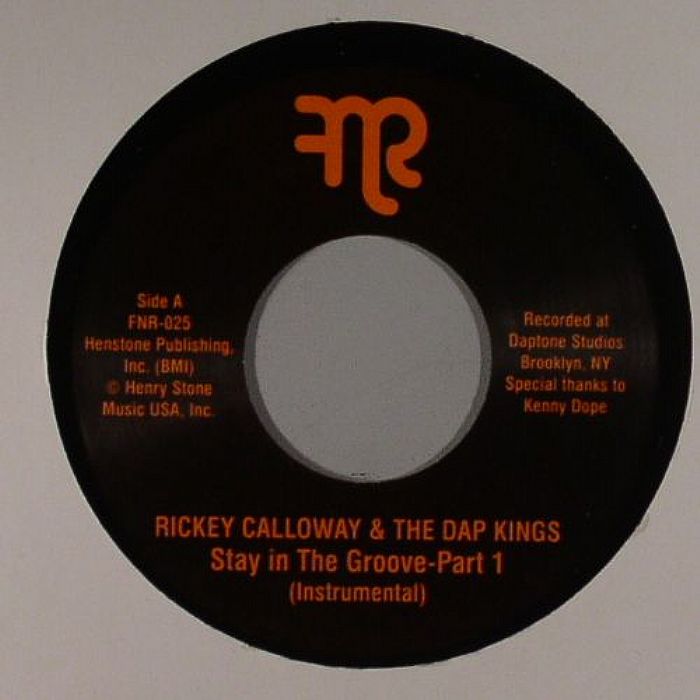 CALLOWAY, Rickey/THE DAP KINGS - Stay In The Groove (parts 1 & 2) (instrumental)