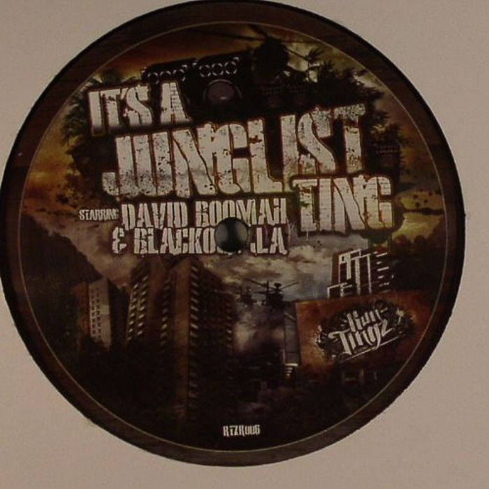 RUN TINGS CRU feat DAVID BOOMAH/BLACKOUT JA - It's A Jungle Ting