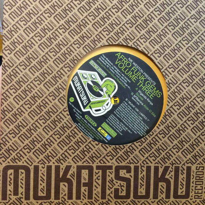 WESTON, Nik presents WGANDA KENYA/M'BAMINA - Afro Funk Gems Volume Three