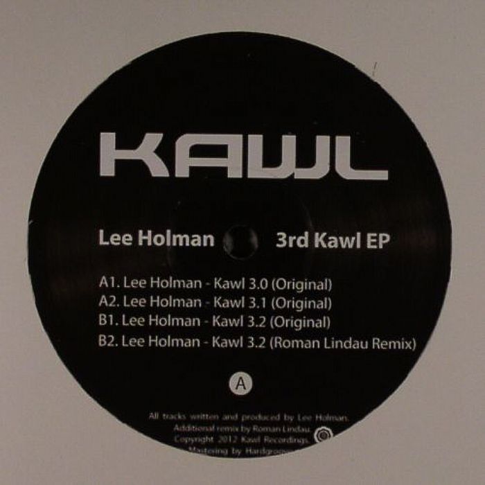 HOLMAN, Lee - 3rd Kawl EP