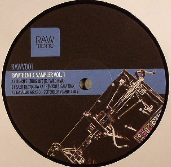 JUNKIES/SASO RECYD/MASSIMO GIRARDI - Rawthentic Sampler Vol 1 (remixes)
