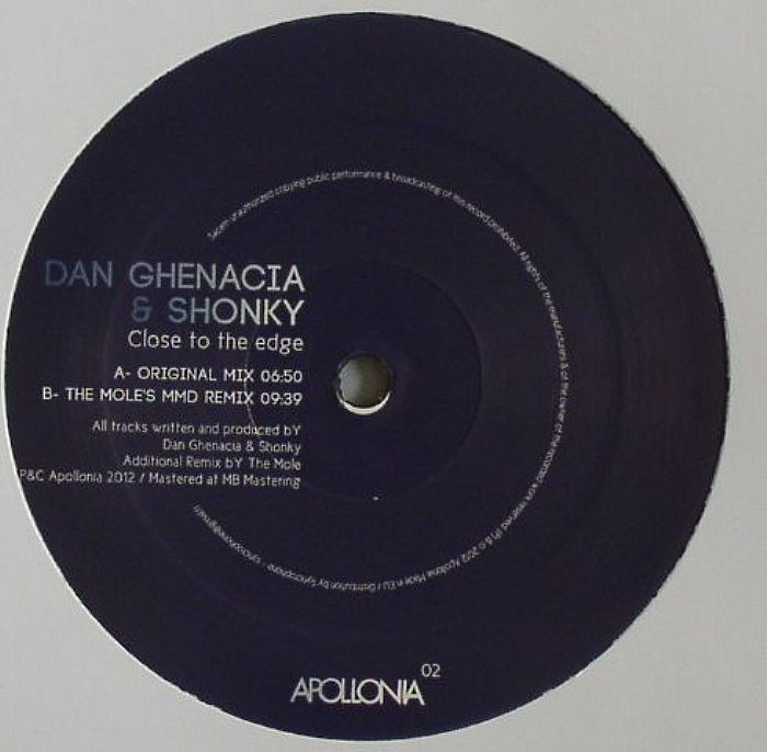 GHENACIA, Dan/SHONKY - Close To The Edge