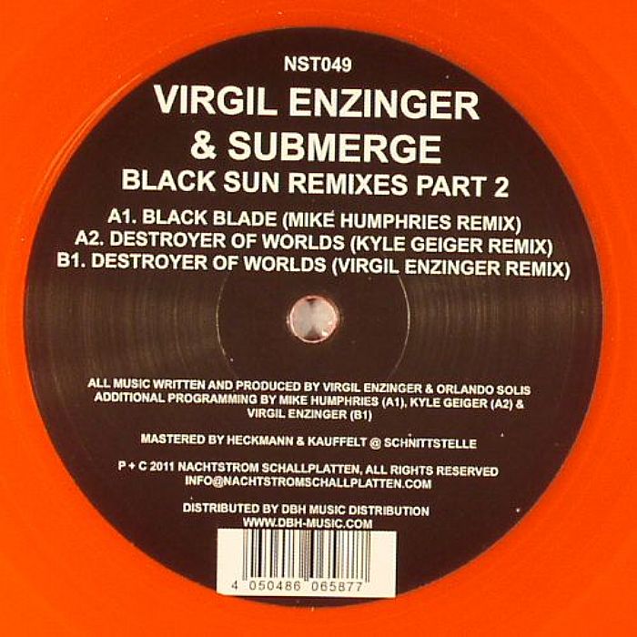 ENZINGER, Virgil/SUBMERGE - Black Sun Remixes Part 2