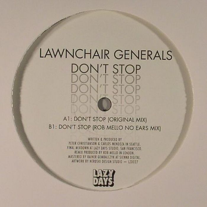 LAWNCHAIR GENERALS - Don't Stop