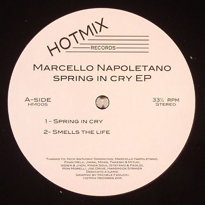 NAPOLETANO, Marcello - Spring In Cry EP