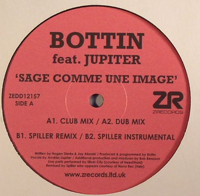 BOTTIN feat JUPITER - Sage Comme Une Image