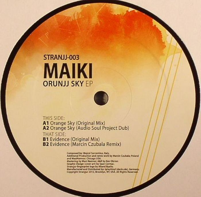 MAIKI - Orujj Sky EP