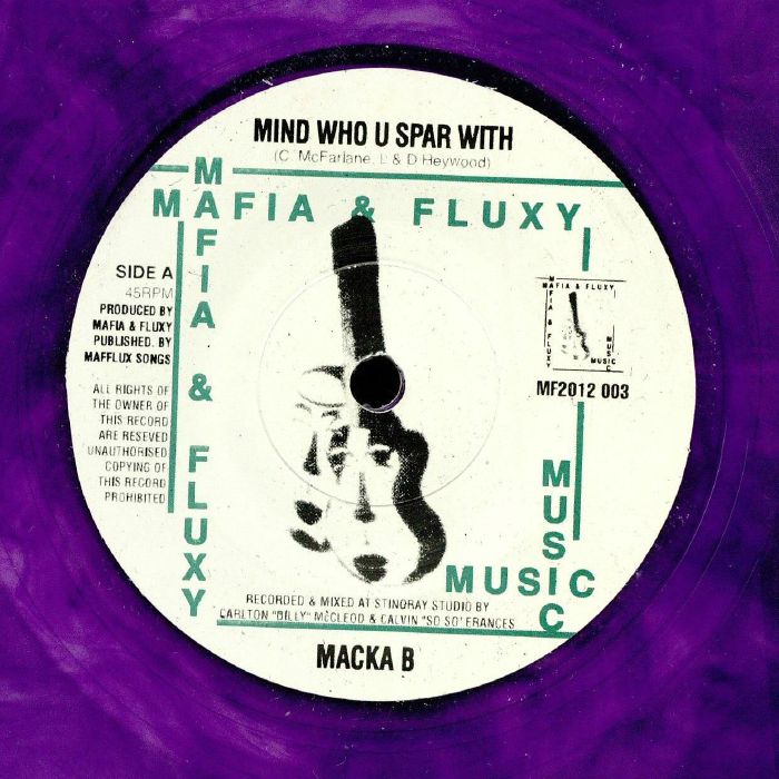 MACKA B/STARKEY BANTON - Mind Who You Spar With (Bun & Cheese Riddim)