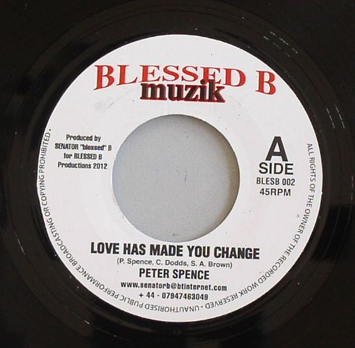 SPENCE, Peter/GEORGE NOOKS - Love Has Made You Change (Why Did You Leave Riddim)
