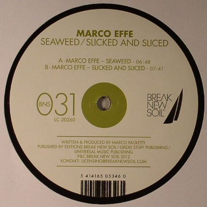 MARCO EFFE/JAMES MILE - Seaweed Deep