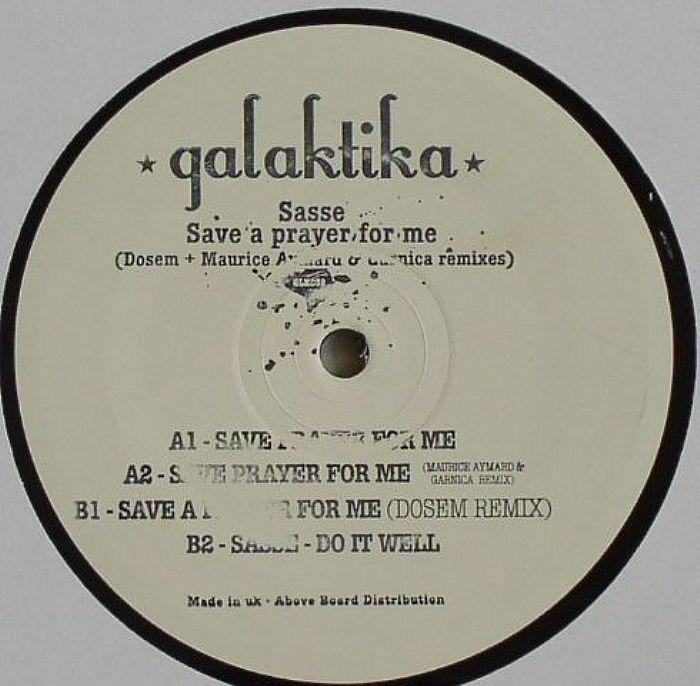 SASSE - Save A Prayer For Me