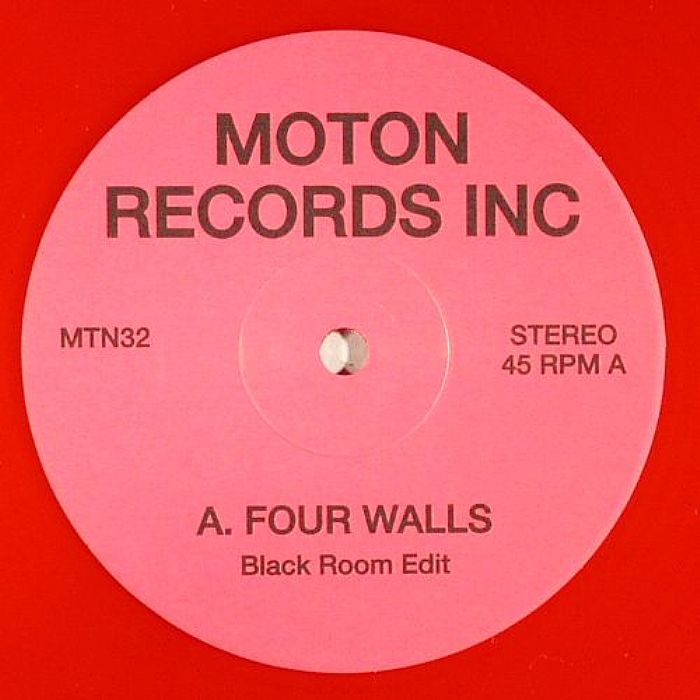 MOTON RECORDS INC - Four Walls (Black Room edit)