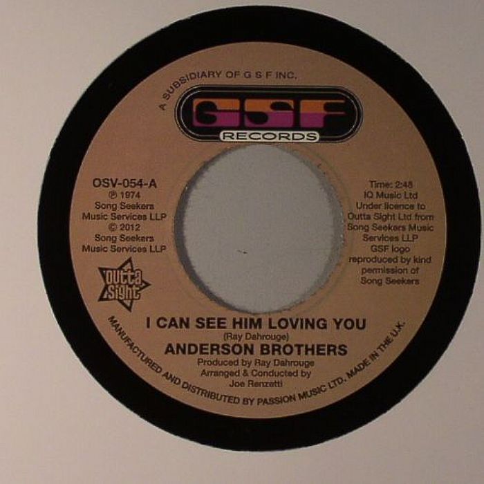 ANDERSON BROTHERS/SKULL SNAPS - I Can See Him Loving You