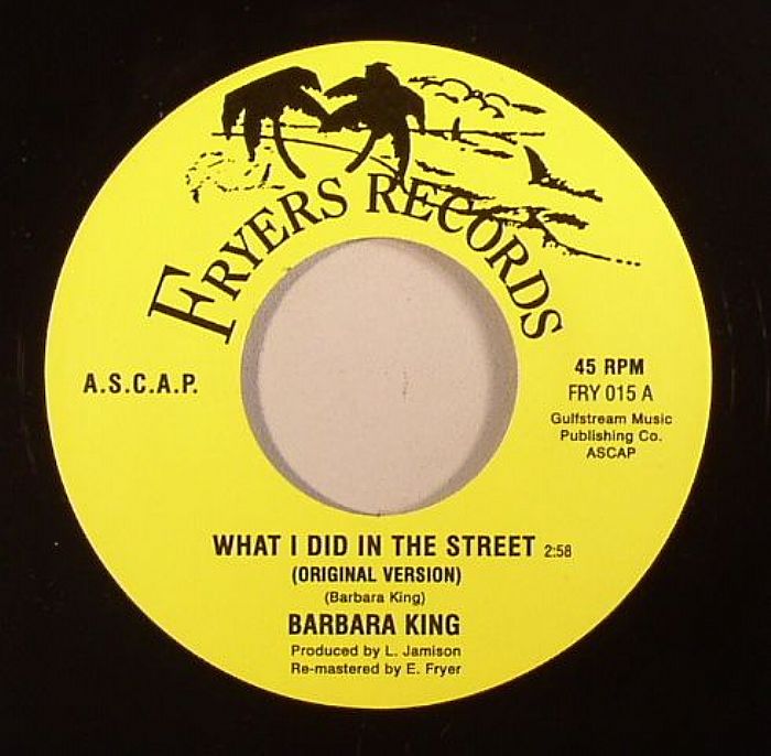 KING, Barbara - What I Did In The Street