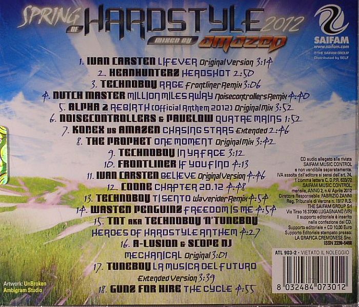 VARIOUS - Spring Of Hardstyle 2012
