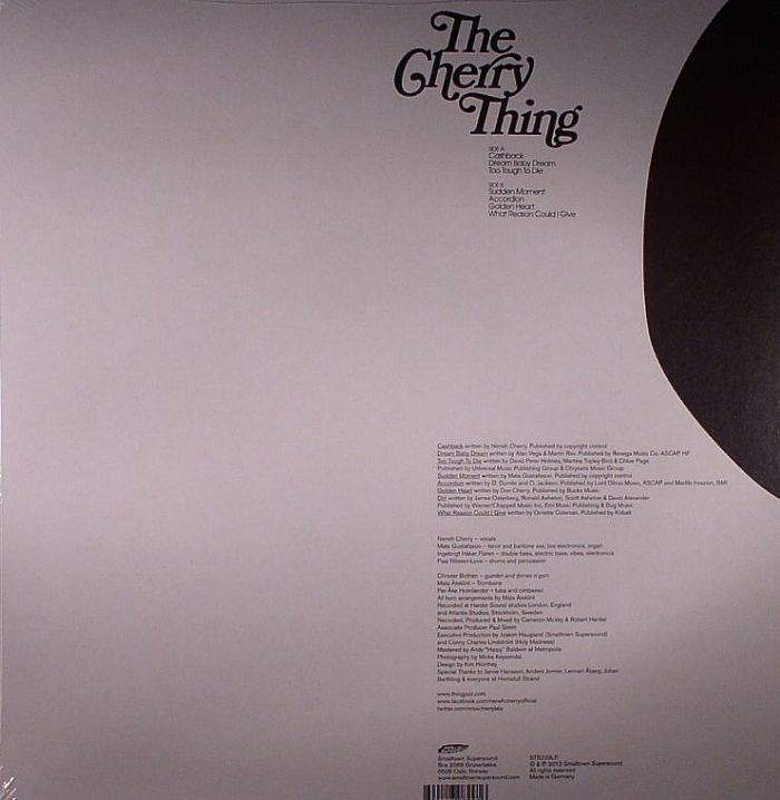 CHERRY, Neneh/THE THING - The Cherry Thing