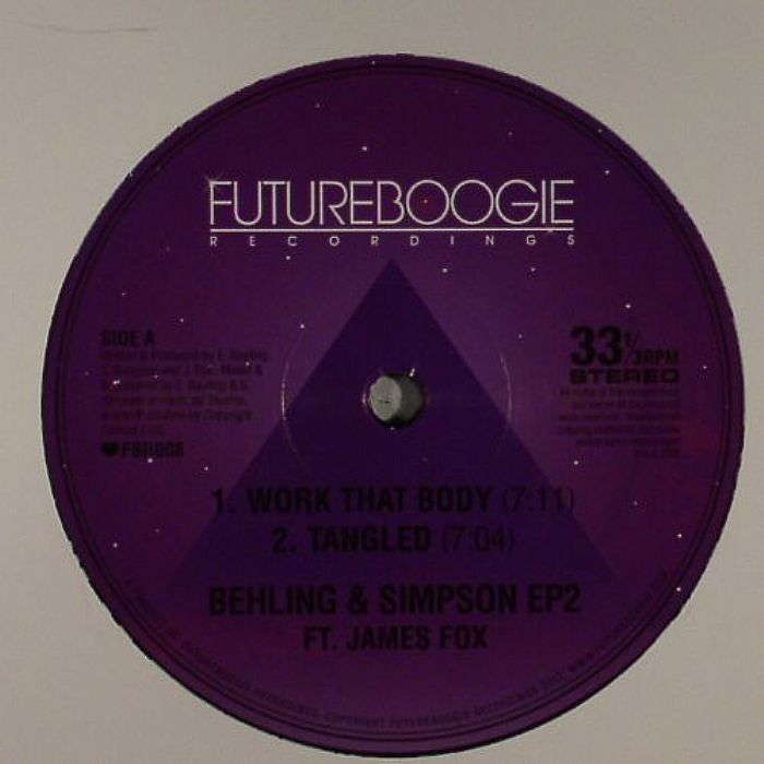 BEHLING & SIMPSON feat JAMES FOX - Behling & Simpson EP 2