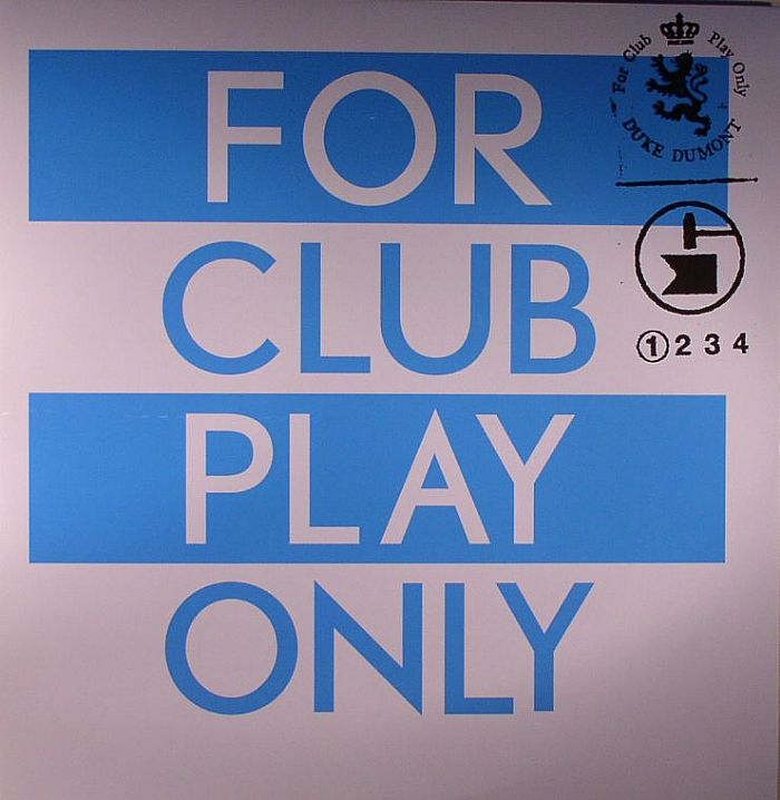 DUMONT, Duke - For Club Play Only Part 1