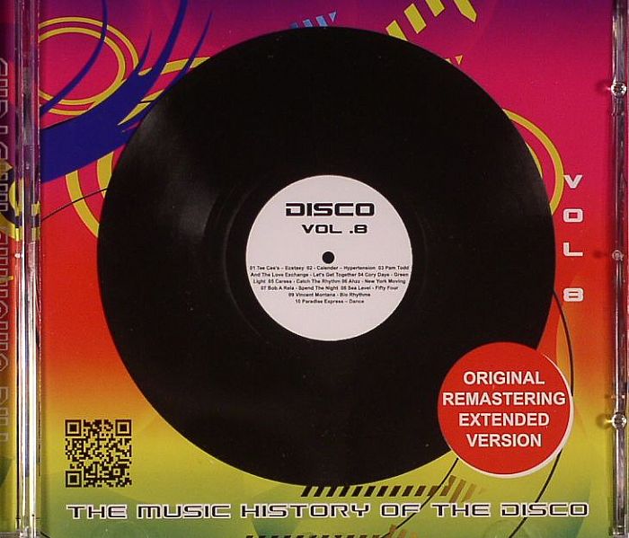VARIOUS - The Original Masters: The Music History Of The Disco Vol 8  (Original Remastering Extended Version)