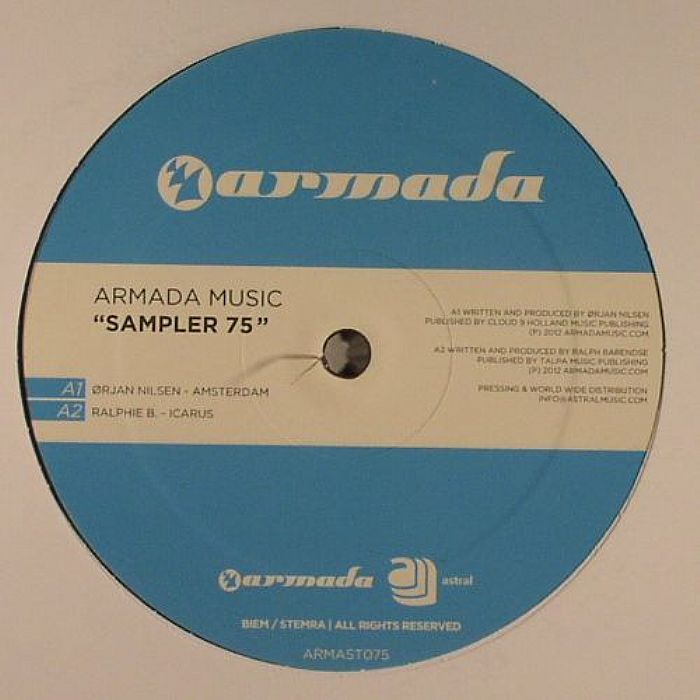 NILSON, Orjan/RALPHIE B/SEAN TYAS/SIED VAN RIEL - Armada Music Sampler 75