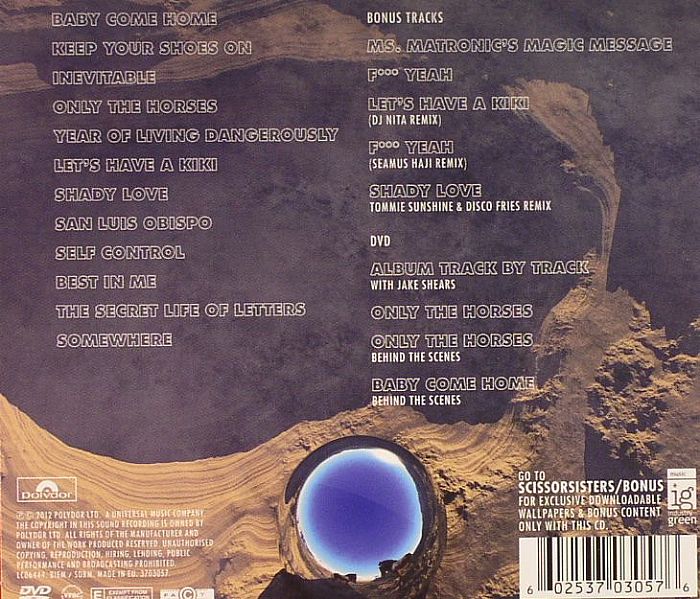 SCISSOR SISTERS - Magic Hour