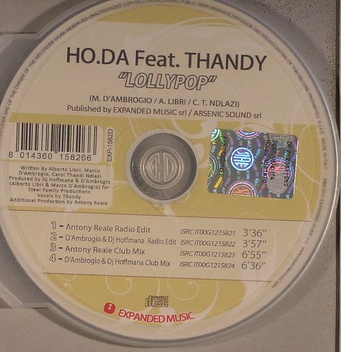 HO DA feat THANDY - Lollypop