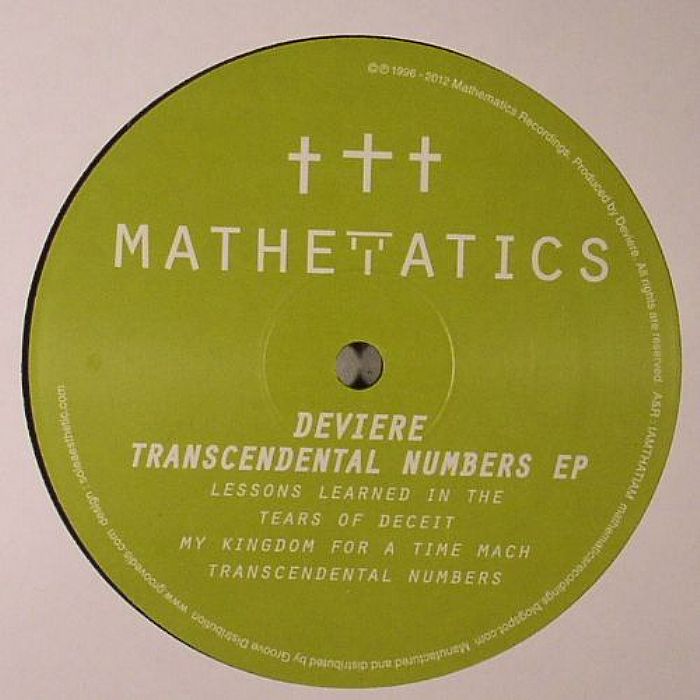 DEVIERE - Transcendental Numbers EP