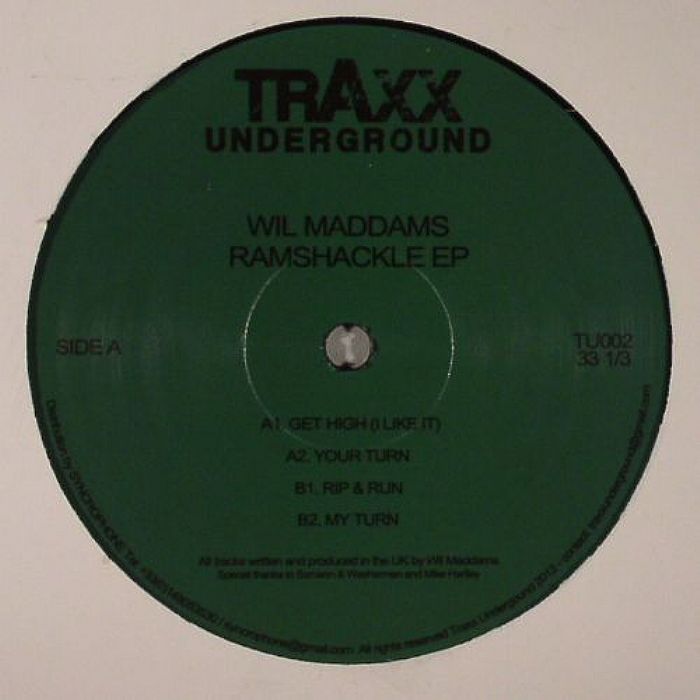 MADDAMS, Wil - Ramshackle EP
