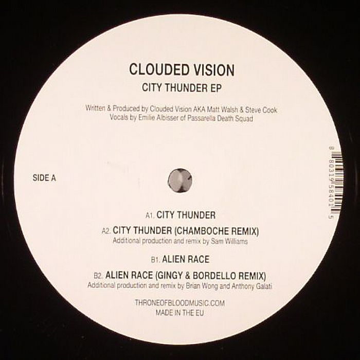 CLOUDED VISION - City Thunder EP
