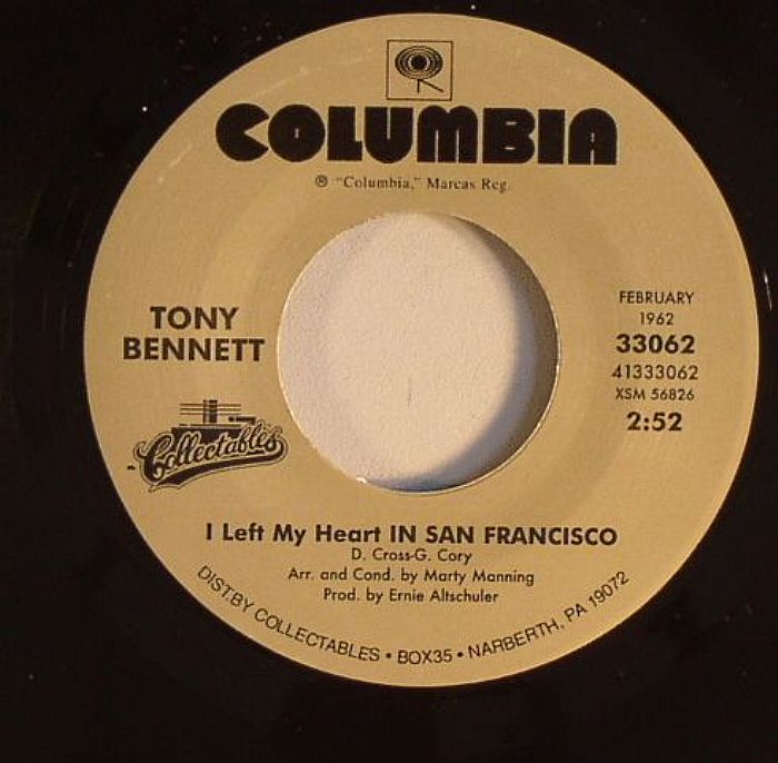 BENNETT, Tony - I Left My Heart In San Francisco