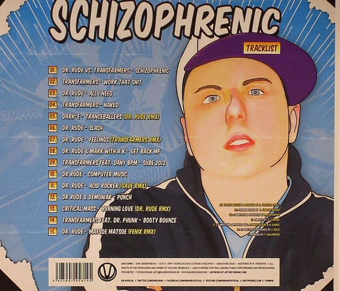 DR RUDE/TRANSFARMERS - Schizophrenic