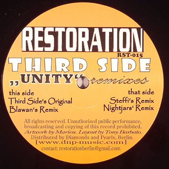 THIRD SIDE - Unity remixes