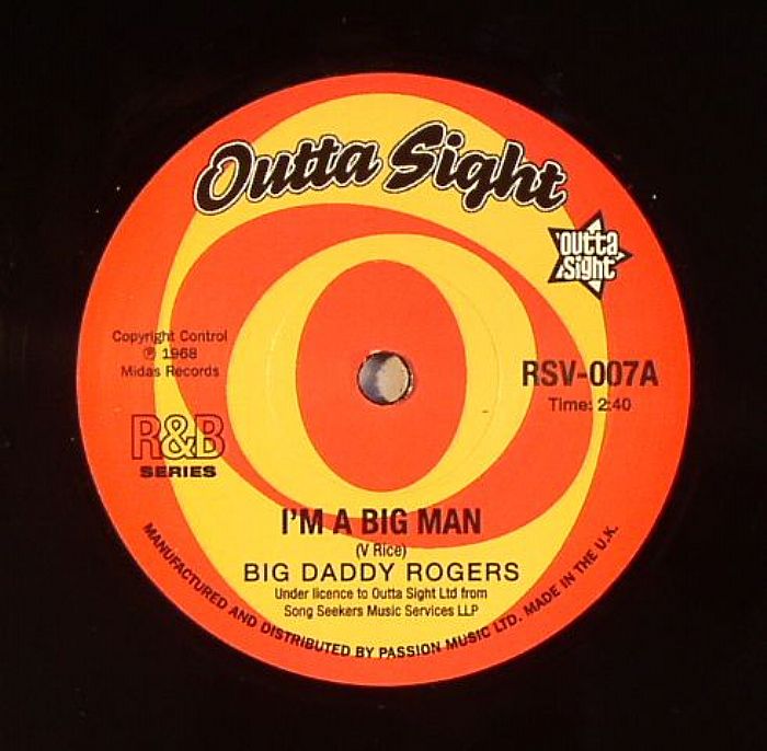 BIG DADDY ROGERS/AL TAMMS - I'm A Big Man