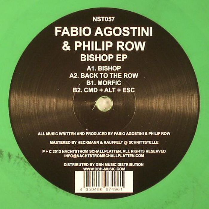 AGOSTINI, Fabio/PHILIP ROW - Bishop EP