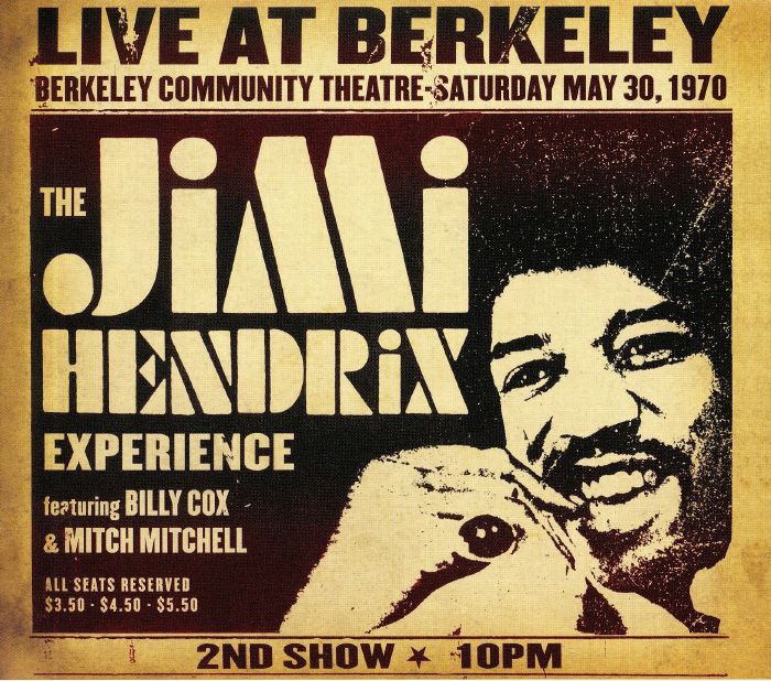JIMI HENDRIX EXPERIENCE, The - Live At Berkeley