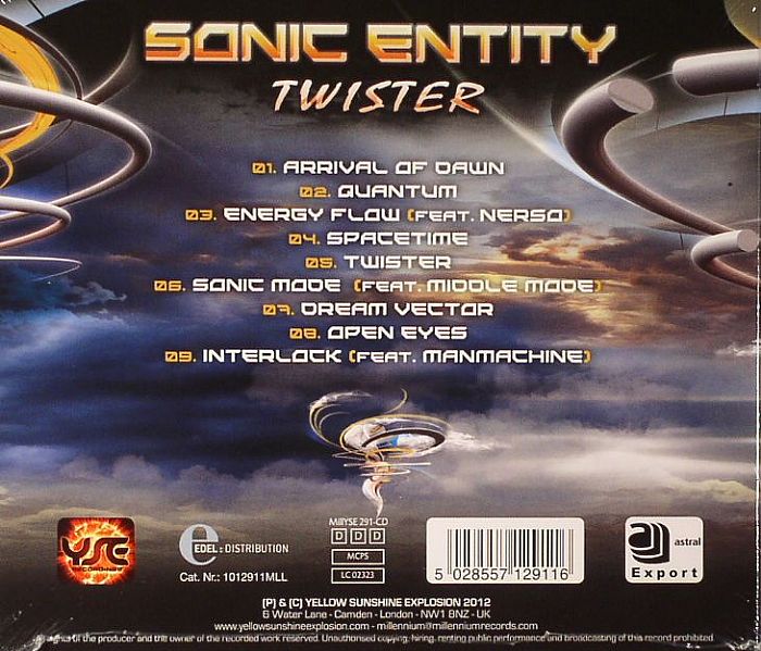 SONIC ENTITY - Twister
