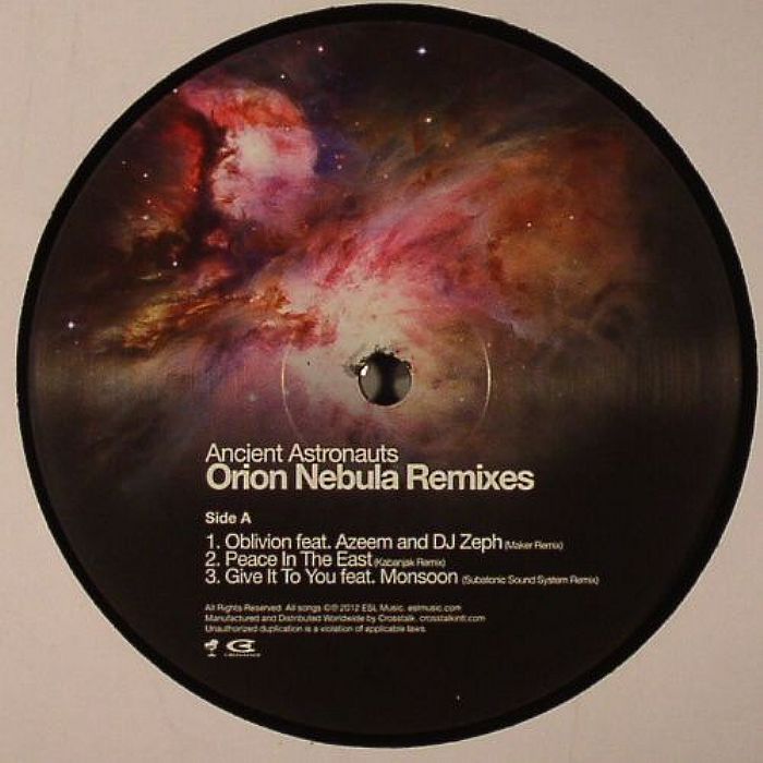ANCIENT ASTRONAUTS - Orion Nebula Remixes