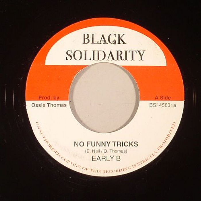 EARLY B - No Funny Tricks (Billy Jean Riddim)