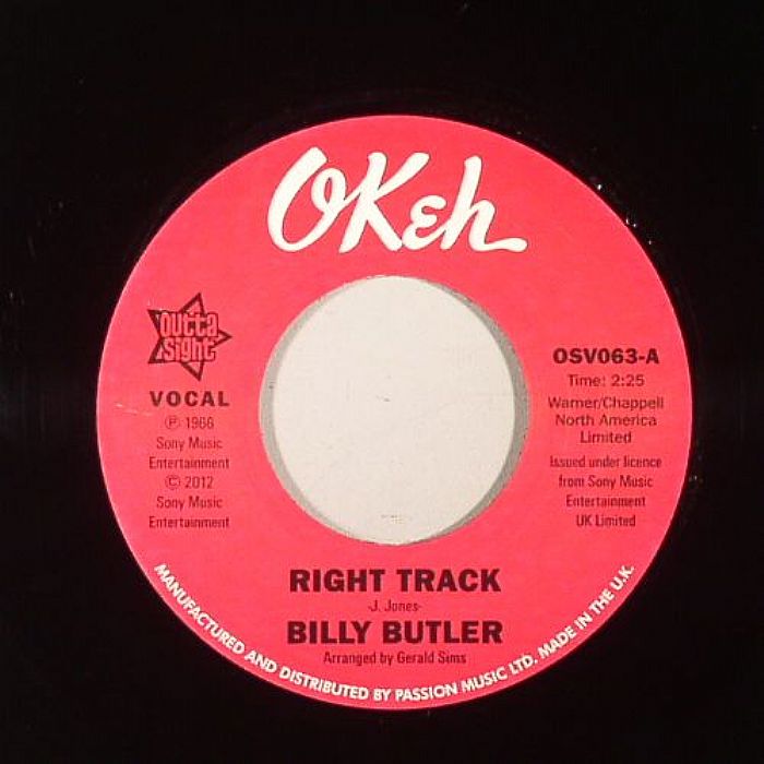 BUTLER, Billy - Right track