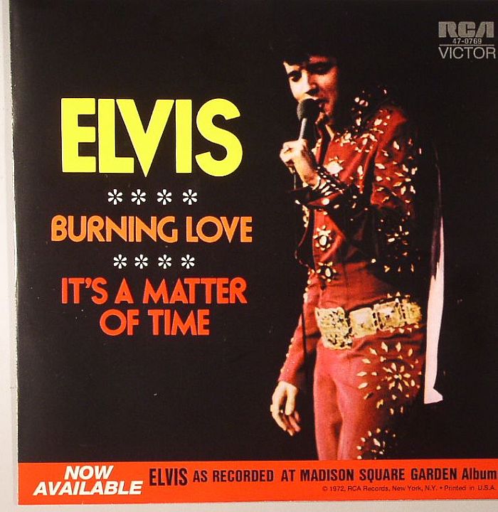 Elvis PRESLEY Burning Love vinyl at Juno Records.