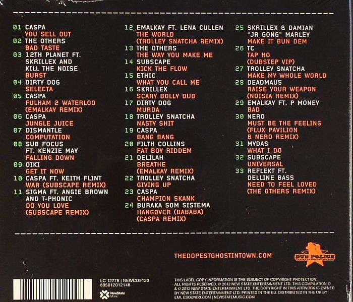 CASPA/VARIOUS - Dubstep Sessions 2012