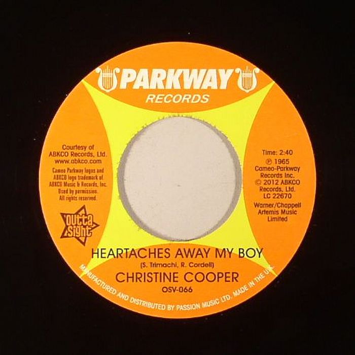 COOPER, Christine - Heartaches Away My Boy