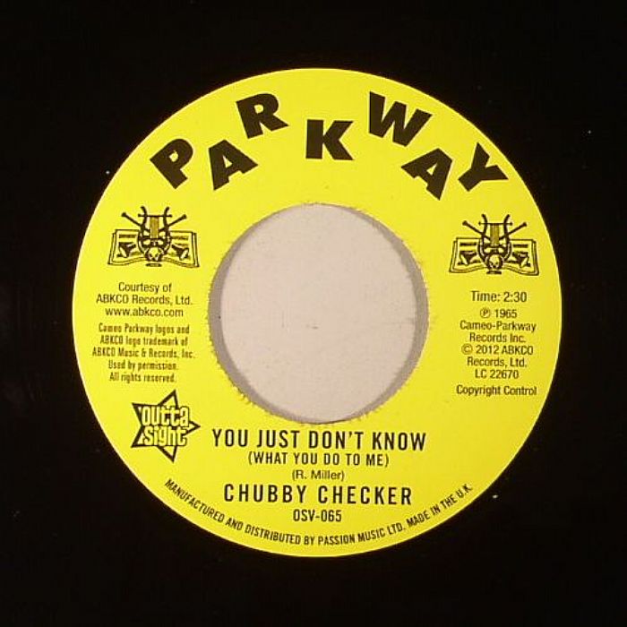 CHUBBY CHECKER - You Just Don't Know