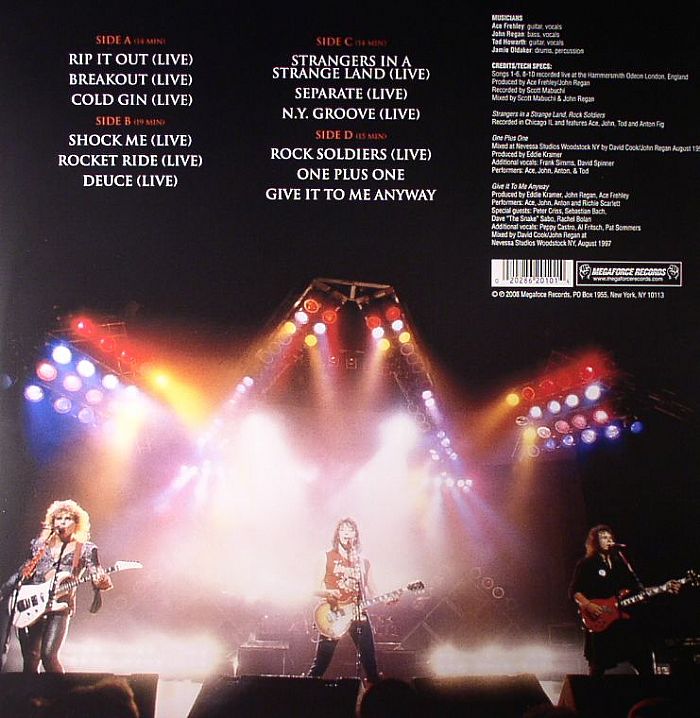 Ace FREHLEY Greatest Hits Live vinyl at Juno Records.