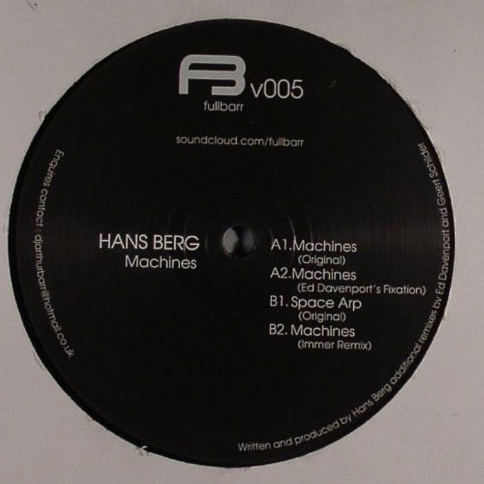 BERG, Hans - Machines EP