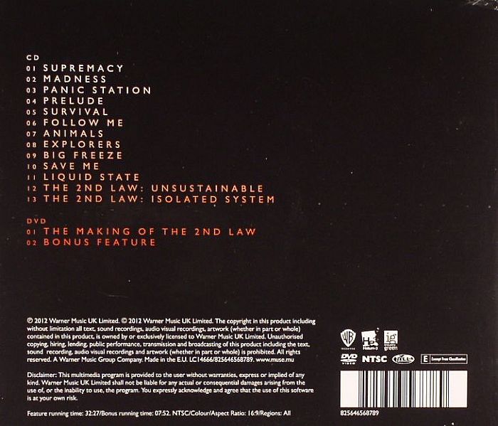 Muse The 2nd Law Cd At Juno Records