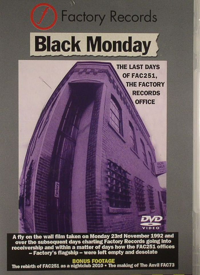 FACTORY RECORDS - Black Monday 1992: The Last Days Of Fac251