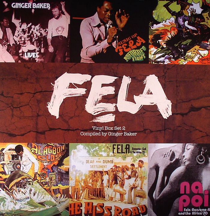 KUTI, Fela - Vinyl Box Set 2: Live With Ginger Baker, Rofofo Fight, Confusion, Alagbon Close, He Miss Road, Na Poi